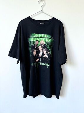 Balenciaga 'Speed Hunters' Graphic T-Shirt - Oversized Fit - Size M